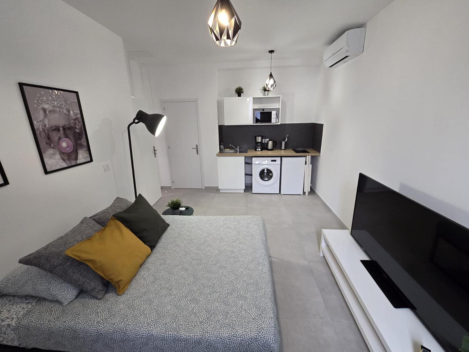 Gregbnb - Studio 22M2 - Climatise -10Min Gare - 1 Toulon Exteriér fotografie